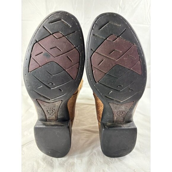 Ariat Heritage Stockman Western Boot Brown Men's Size 10EE - Picture 6 of 13